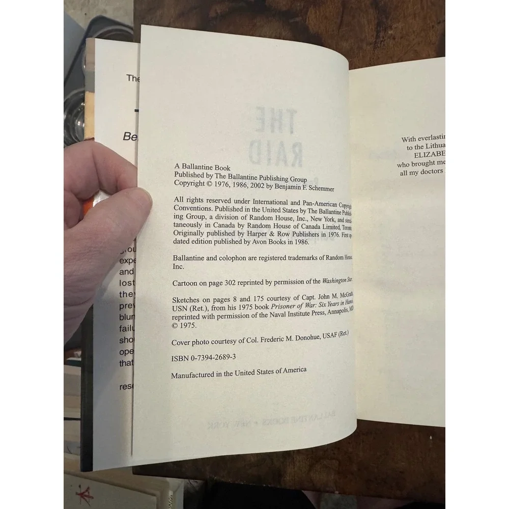 Ballantine Books raid son